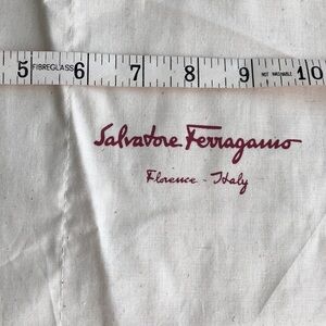 Salvatore Ferragamo shoe storage bag